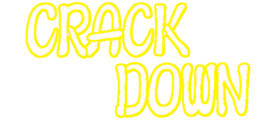 Crack Down logo for Sega Genesis